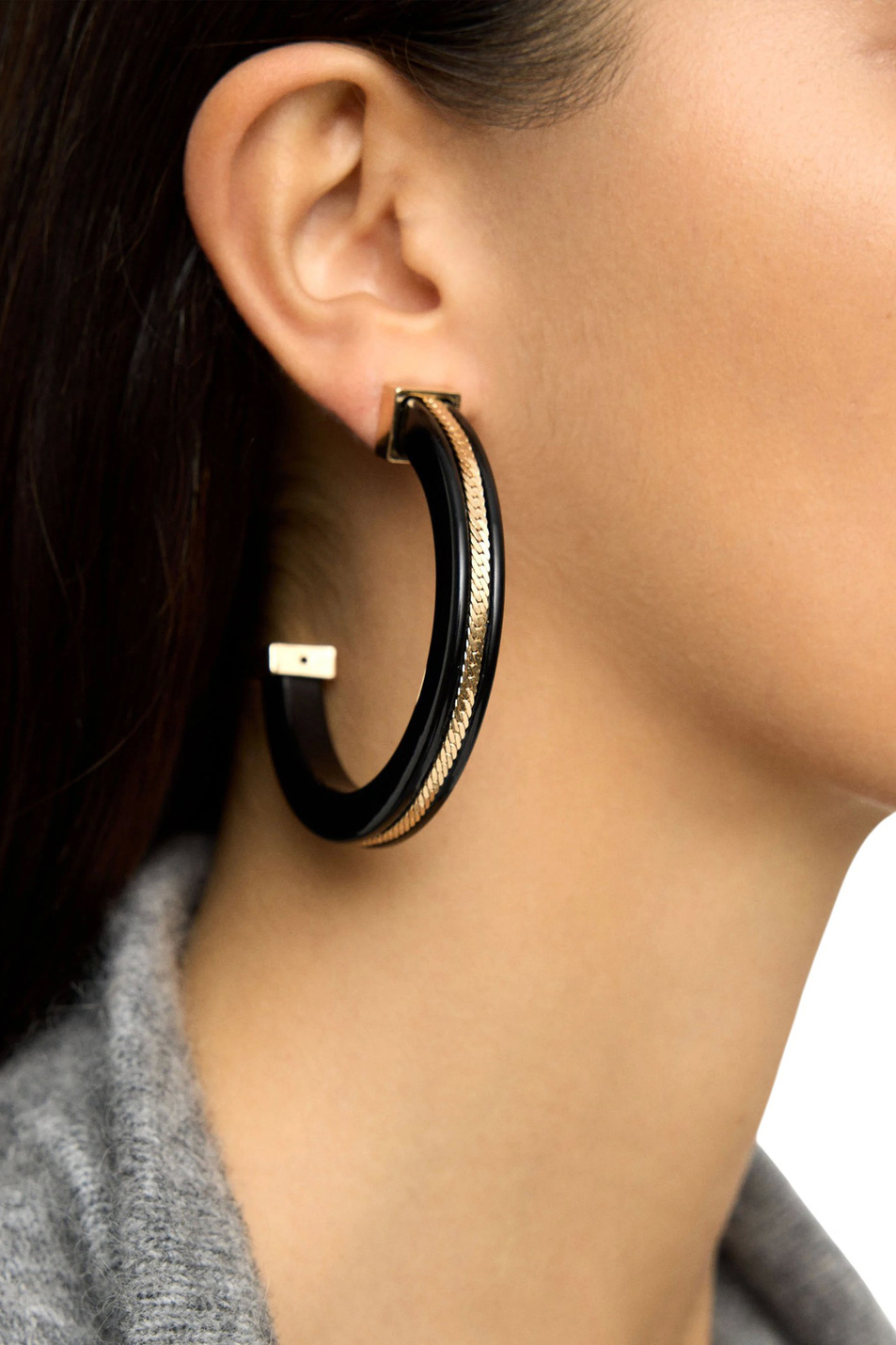 Женский Parfois Серьги-кольца из смолы (цвет ), артикул 244210 | Фото 2