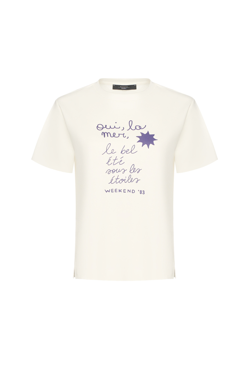 Женский Weekend Max Mara Футболка PANTERA из хлопка (цвет ), артикул 2615971032 | Фото 1