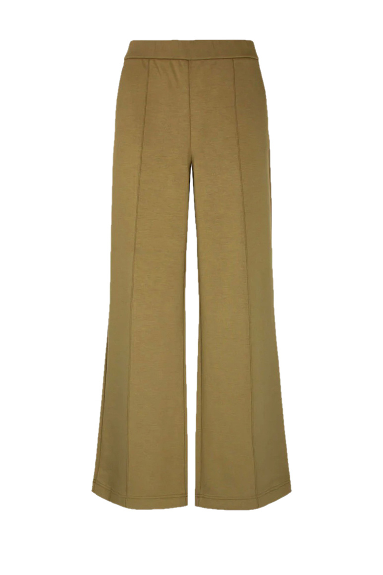 Брюки широкого кроя|Основной цвет:Хаки Женский LeComte Брюки широкого кроя (цвет ), артикул 55-611450 | Фото 1