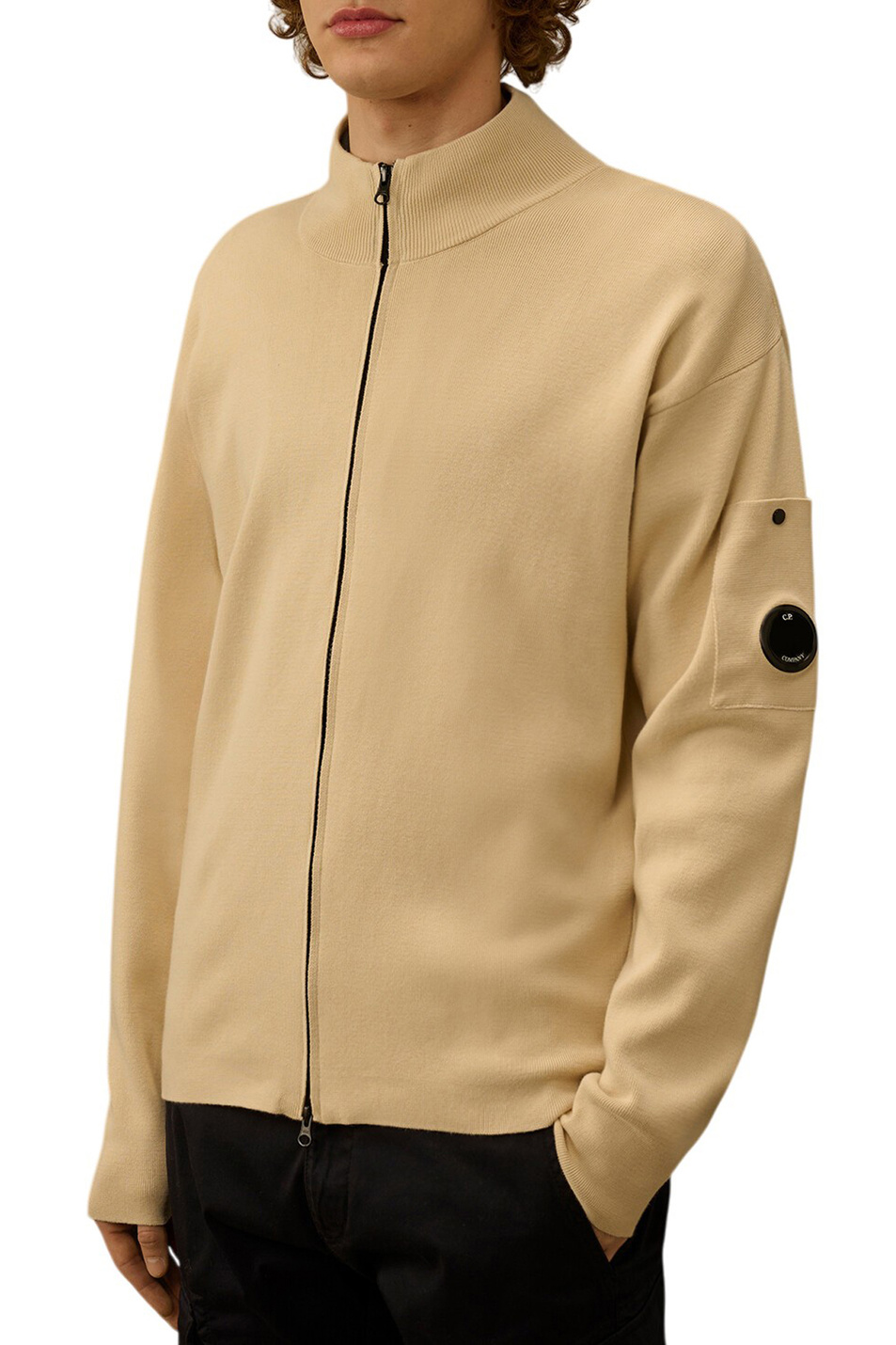 Мужской C.P. Company Кардиган из хлопка (цвет ), артикул 20CMKN096A110560A | Фото 4