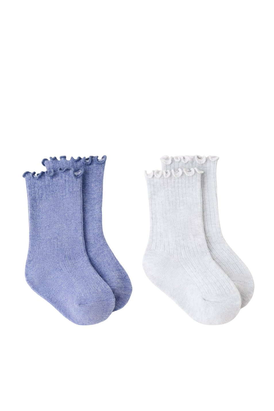 Девочкам Mango Kids Носки RIBSHORT в комплекте из 2 пар (цвет ), артикул 27053737 | Фото 1