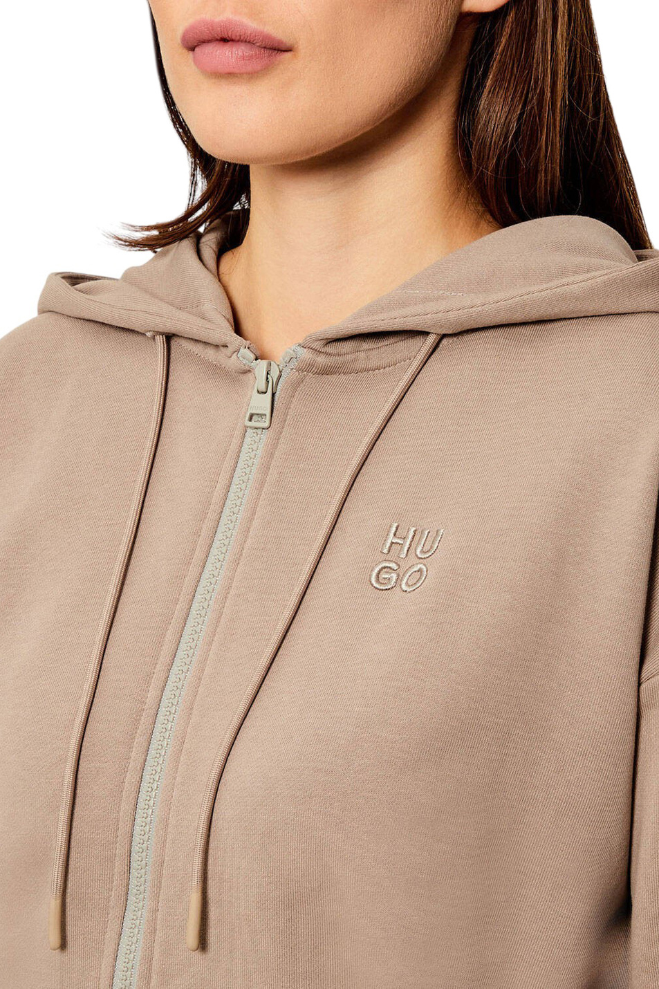 Женский HUGO Толстовка Dalfine из хлопка (цвет ), артикул 50535240 | Фото 6