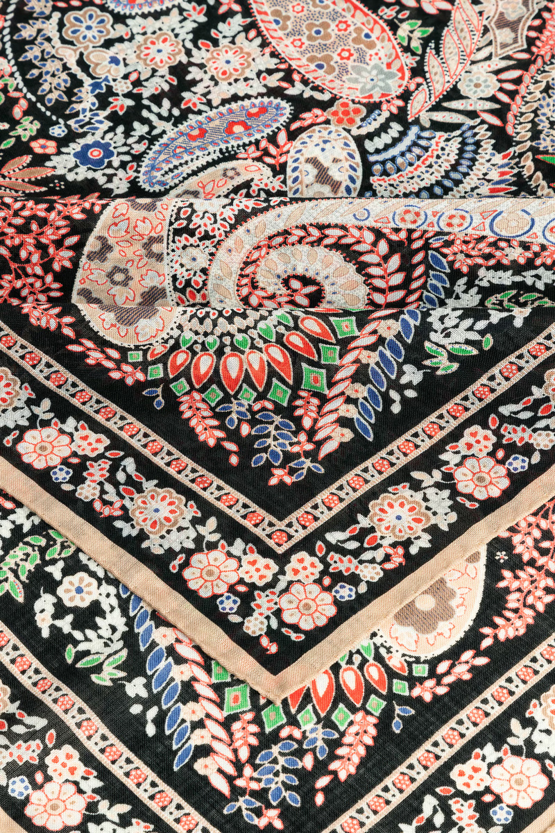 Женский Roeckl Платок из шелка и шерсти (цвет ), артикул 41451-4460 | Фото 2