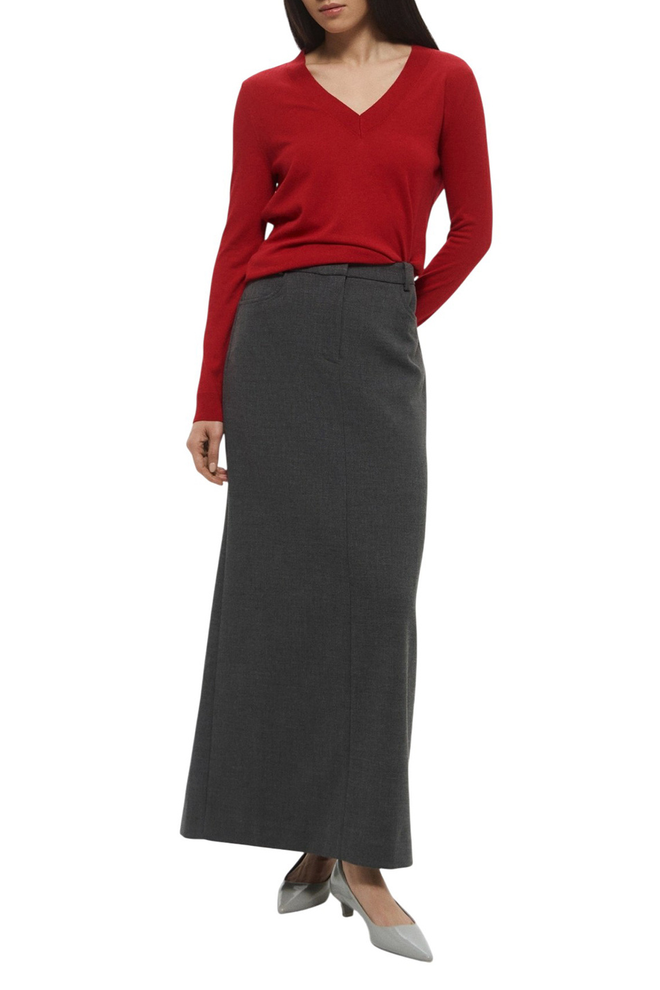 Женский Mango Джемпер LUCCAV однотонный (цвет ), артикул 87040433 | Фото 2