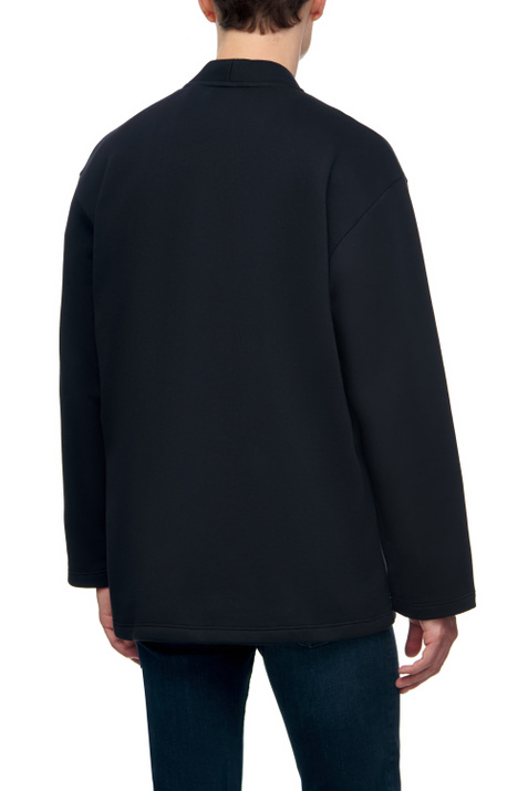 Zegna Однотонный кардиган с накладными карманами (Черный цвет), артикул N6MP01270 | Фото 4