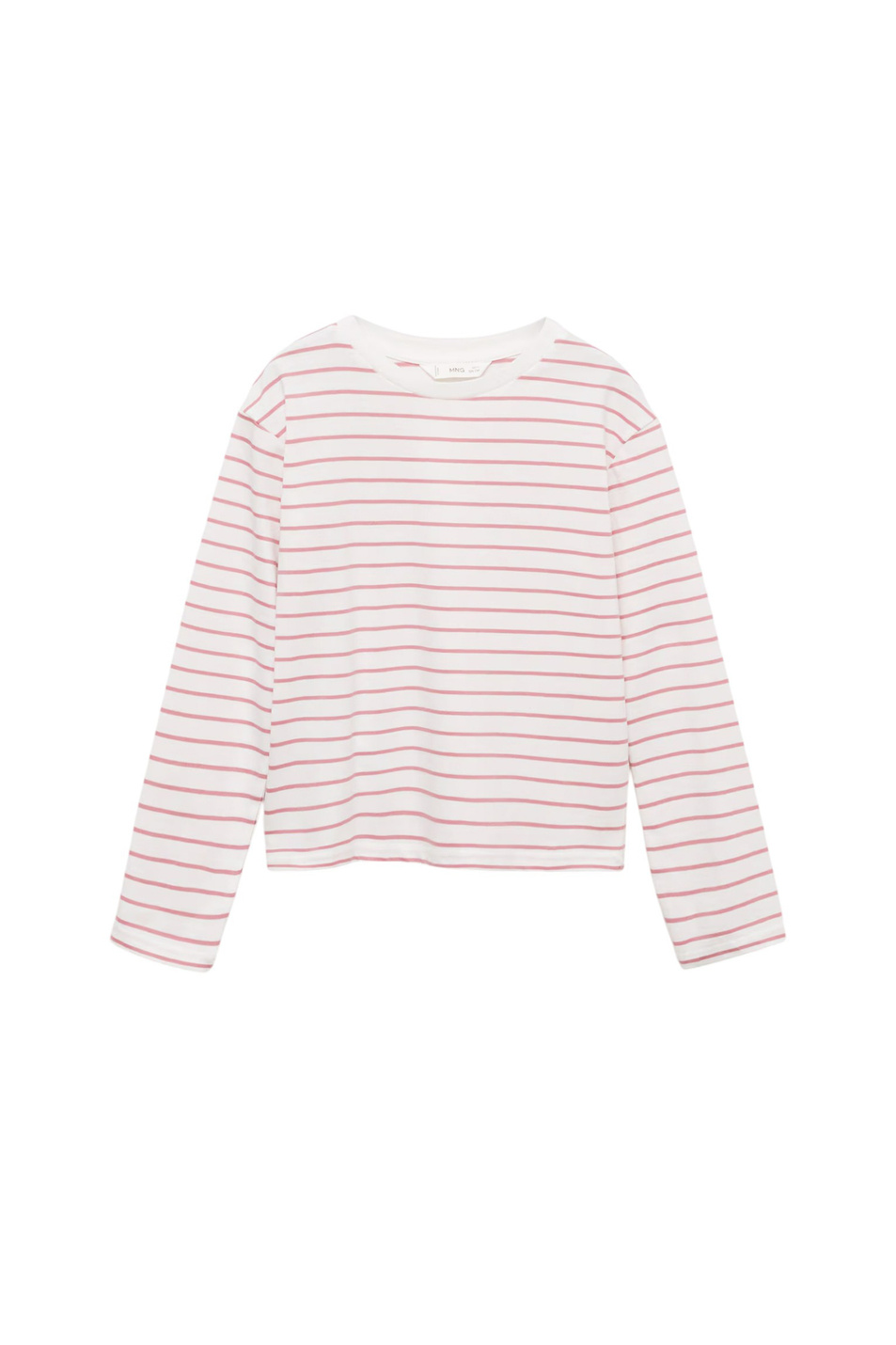 Девочкам Mango Kids Лонгслив STRIPES в полоску (цвет ), артикул 87040641 | Фото 1