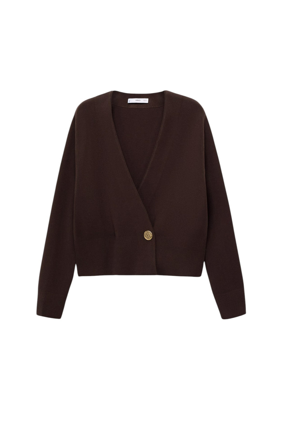 Кардиган ANITA из смесовой вискозы|Основной цвет:Коричневый Женский Mango Кардиган ANITA из смесовой вискозы (цвет ), артикул 17075982 | Фото 1