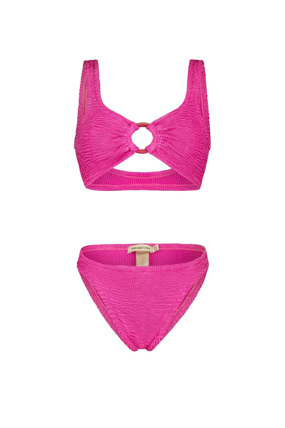 Женский PARAMIDONNA Купальник IRINA однотонный (цвет ), артикул SS25SIFC | Фото 1