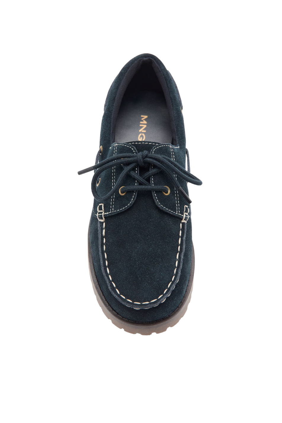 Мальчикам Mango Kids Мокасины JOSEPA из натуральной замши (цвет ), артикул 27013729 | Фото 3