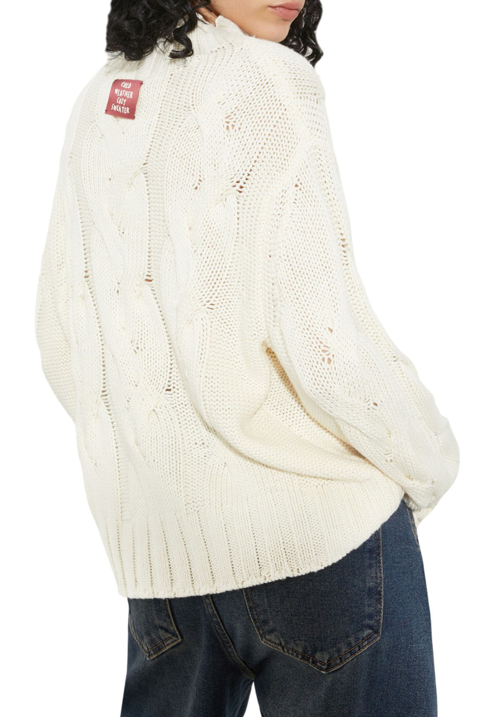 Женский MAX&Co. Свитер MCLNASELLO из шерсти и хлопка (цвет ), артикул 2618361011 | Фото 4