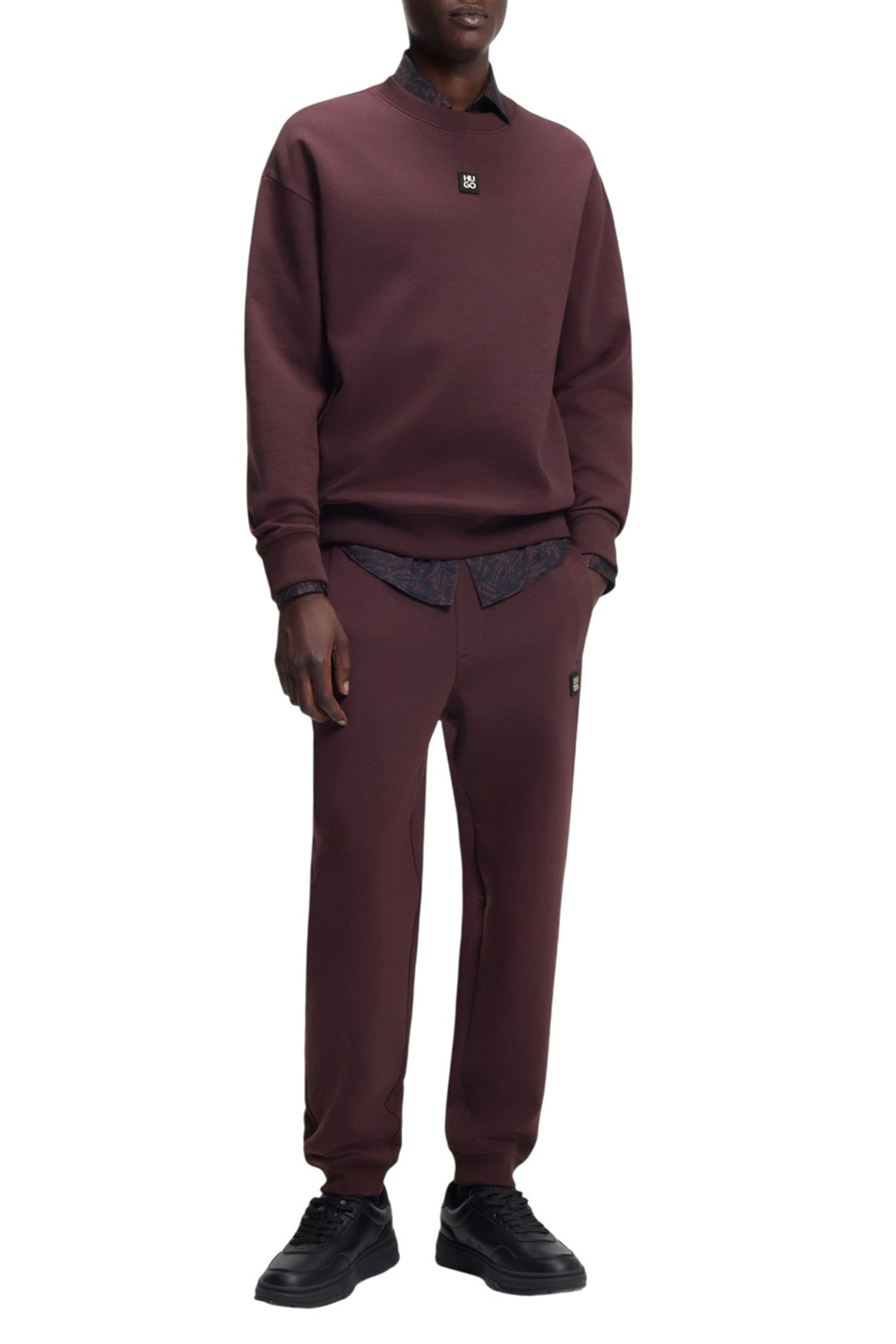 Брюки Dimacs с логотипом|Основной цвет:Фиолетовый Мужской HUGO Брюки Dimacs с логотипом (цвет ), артикул 50533695 | Фото 2