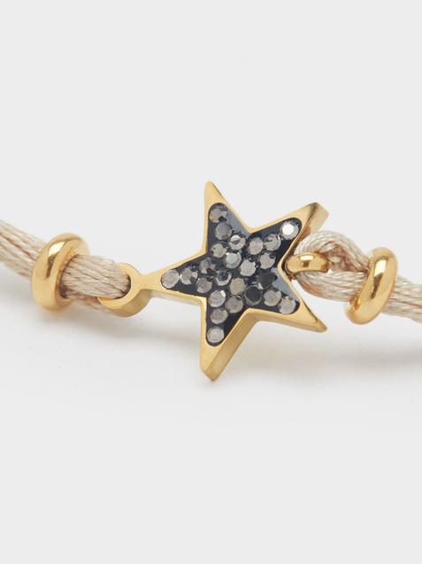 Parfois Регулируемый браслет с подвеской в форме звезды ( цвет), артикул 179705 | Фото 2