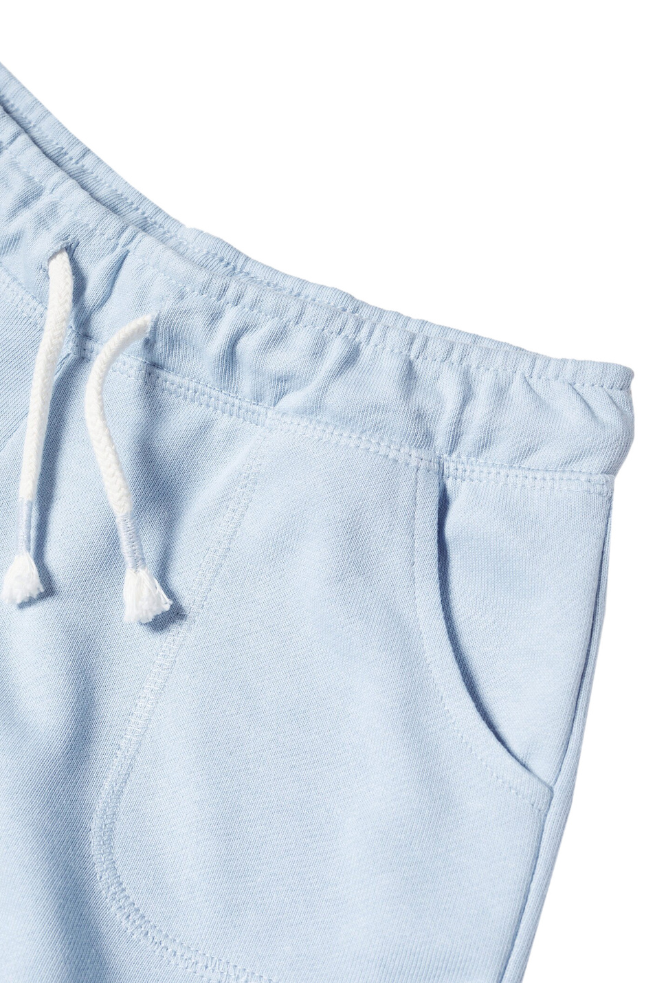 Шорты LEA с кулиской|Основной цвет:Голубой Девочкам Mango Kids Шорты LEA с кулиской (цвет ), артикул 47075935 | Фото 3