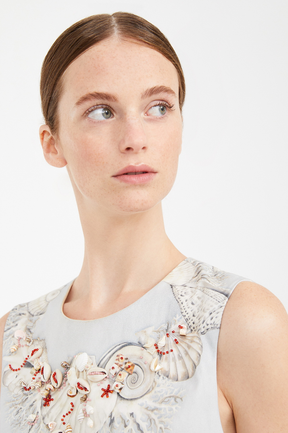 Женский Weekend Max Mara Платье из натурального хлопка CAIMANO (цвет ), артикул 52210401 | Фото 6