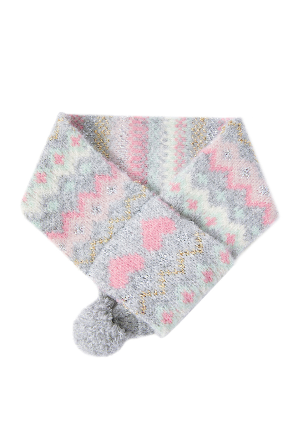 Женский Accessorize Шарф с принтом dog fairisle (цвет ), артикул 296052 | Фото 1