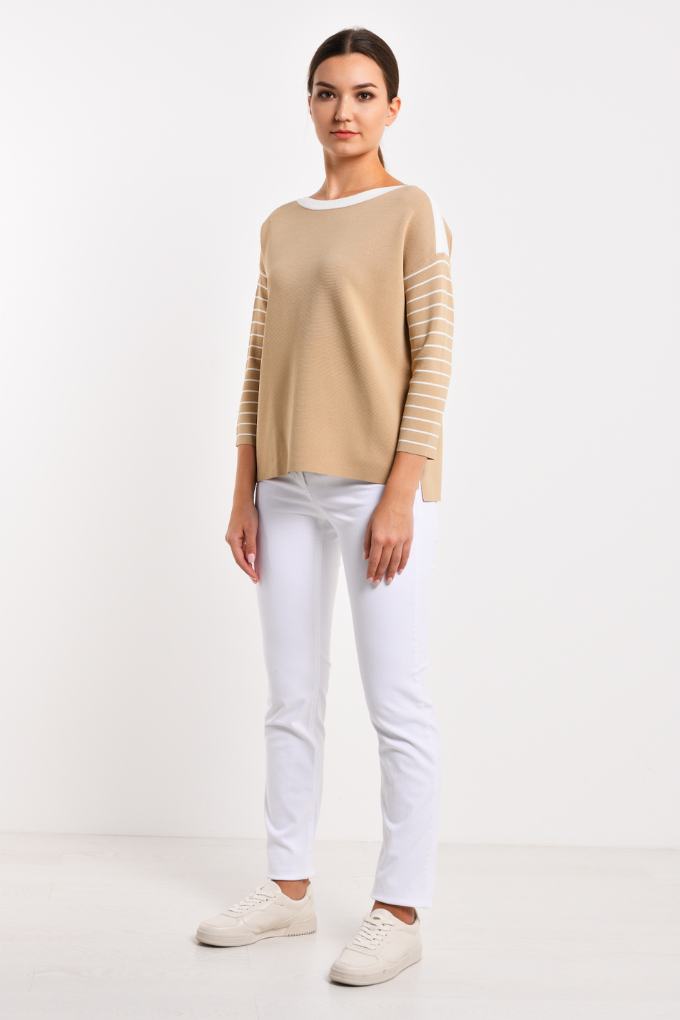 Женский Gerry Weber Джемпер из смесовой вискозы (цвет ), артикул 270548-44716 | Фото 3