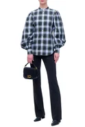 Женский Polo Ralph Lauren Рубашка в клетку с объемными рукавами (цвет ), артикул 211841911001 | Фото 2