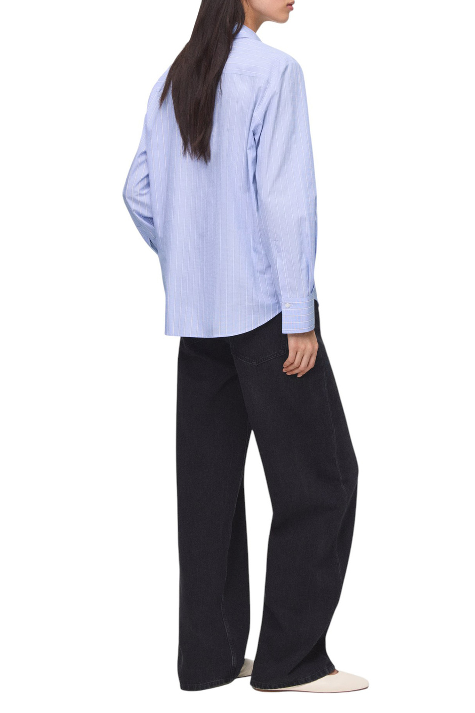 Женский Mango Рубашка REGU из хлопка и лиоцелла (цвет ), артикул 17014088 | Фото 4