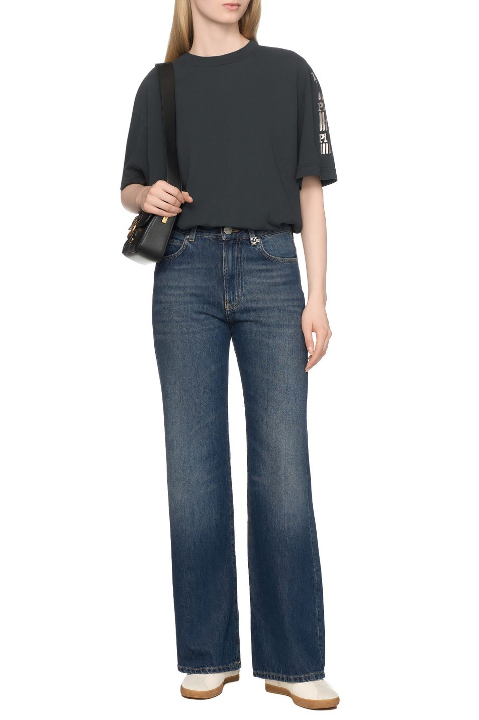 Женский Pinko Футболка ULTIMO с логотипом (цвет ), артикул 105755A2V0 | Фото 3