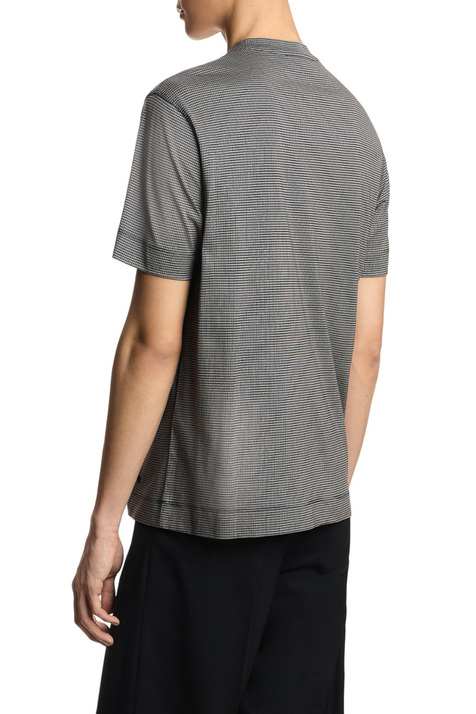 Мужской Emporio Armani Футболка с логотипом (цвет ), артикул EM004914-AF24857 | Фото 4