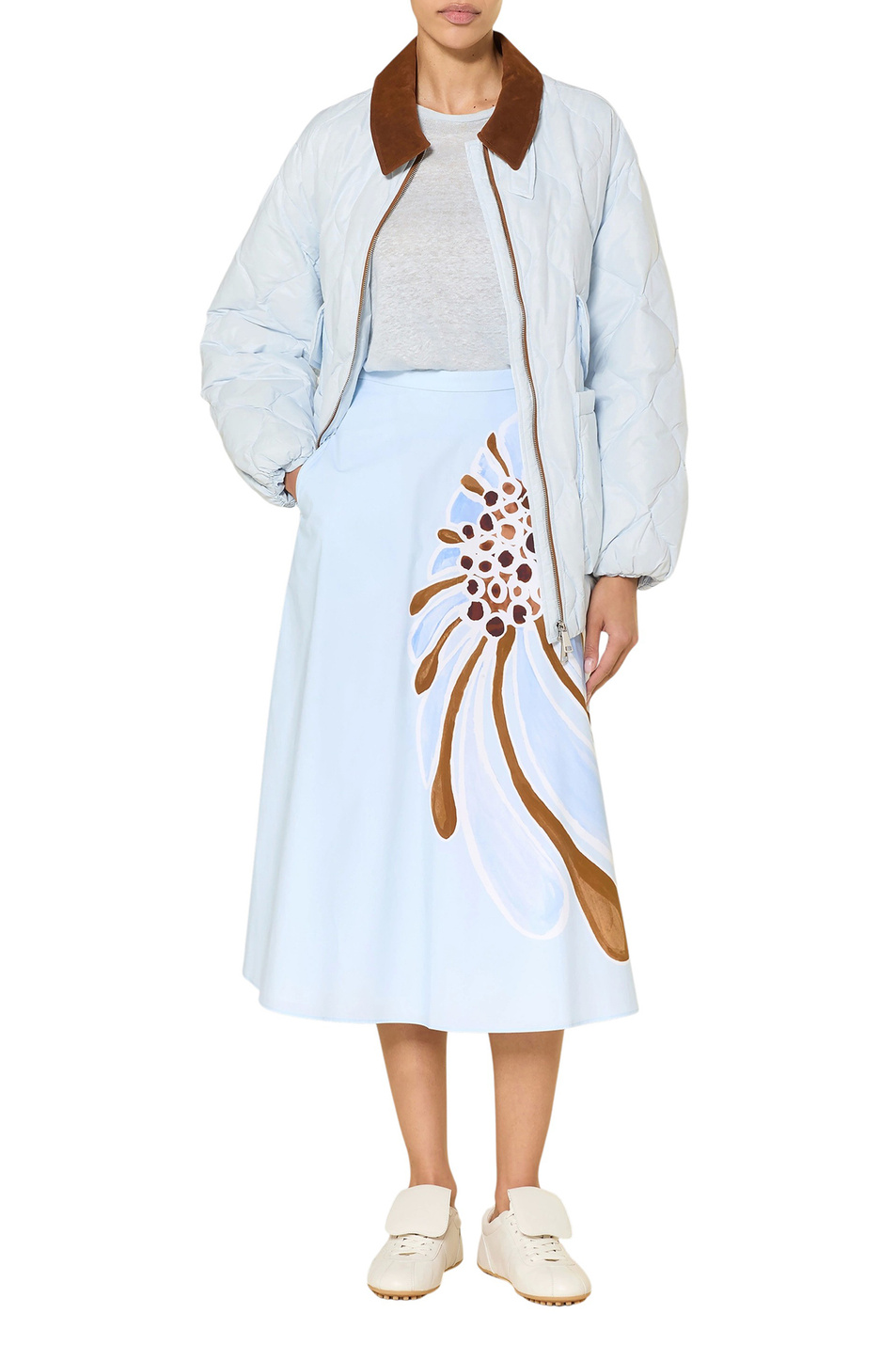 Женский Dorothee Schumacher Юбка с принтом (цвет ), артикул 448105 | Фото 2