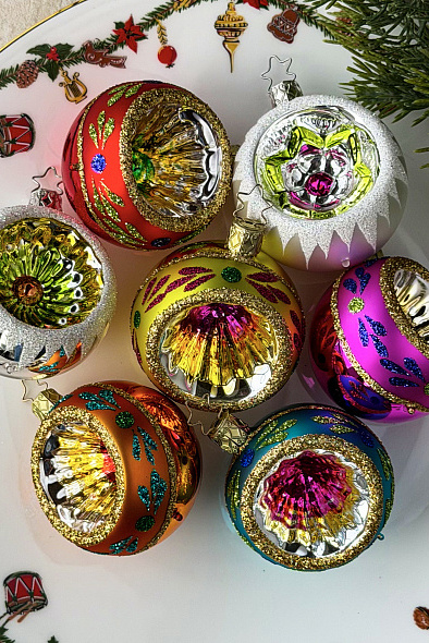 Елочный шар "Рождественские огоньки" 6 см|Основной цвет:Разноцветный Не имеет пола Inge's Christmas Елочный шар "Рождественские огоньки" 6 см (цвет ), артикул 20686R006 | Фото 2