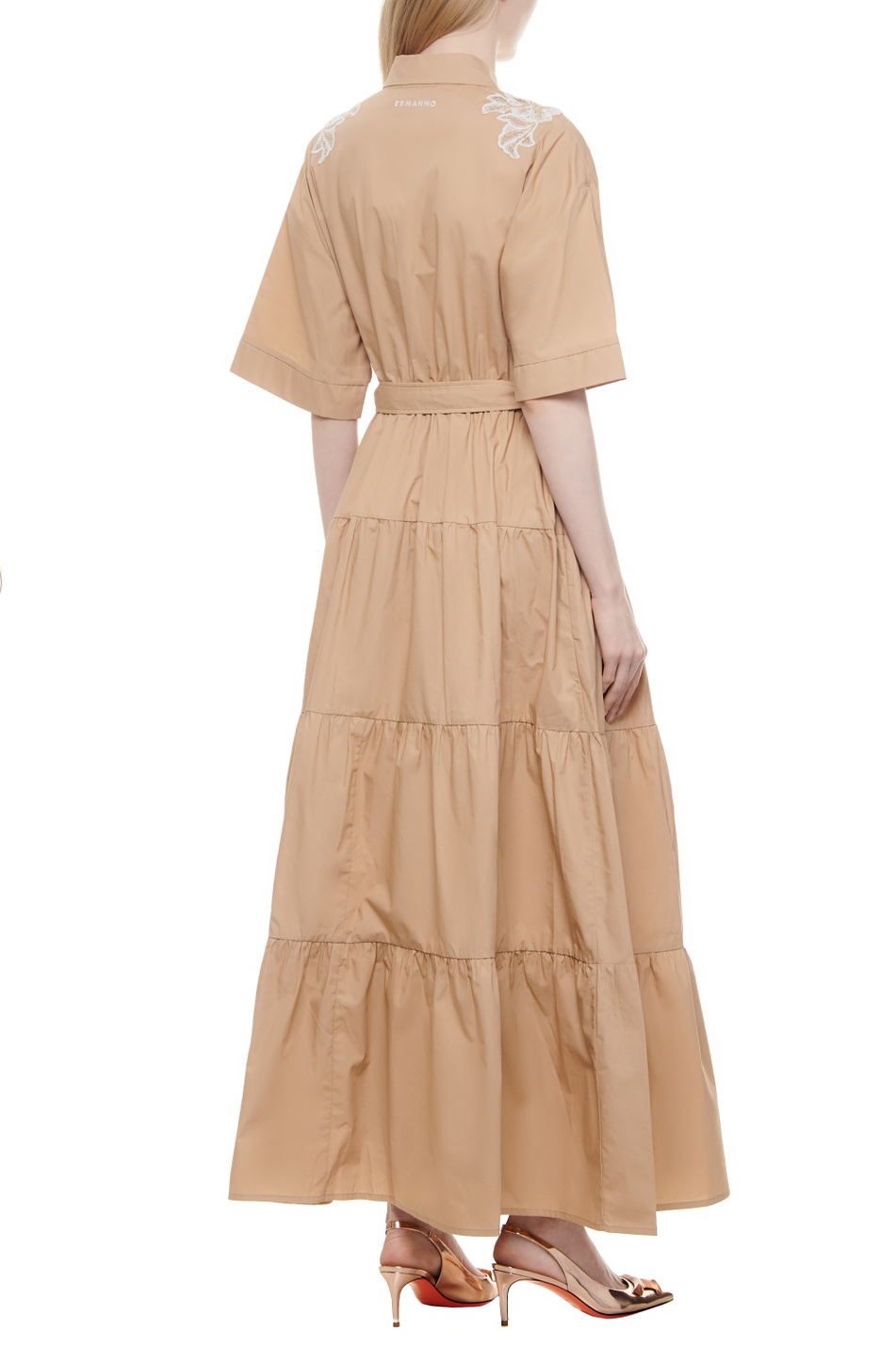 Женский Ermanno Firenze Платье с вышивкой (цвет ), артикул D44EQ022APES7 | Фото 3