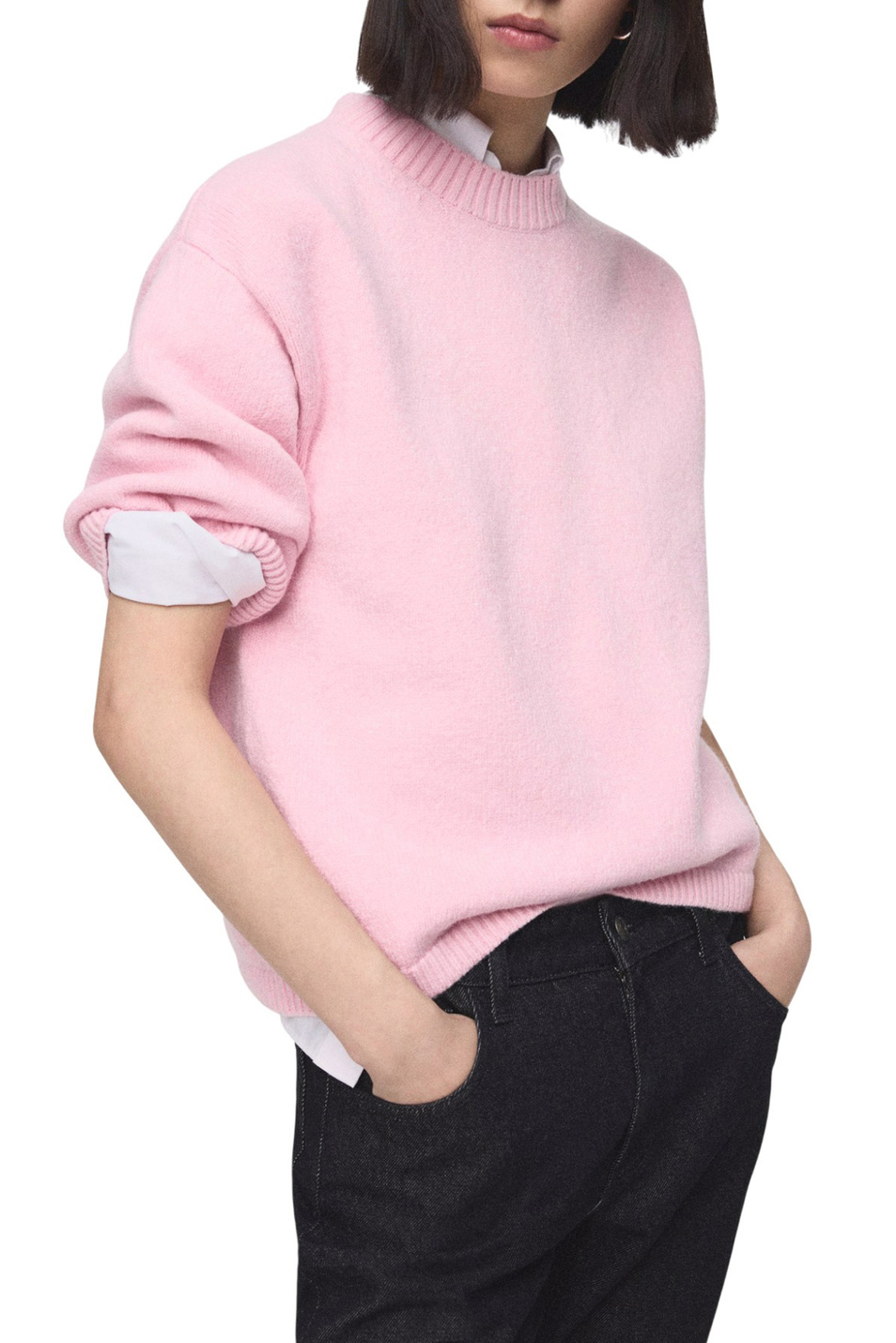 Женский Mango Джемпер LLOBRE с короткими рукавами (цвет ), артикул 27031302 | Фото 3