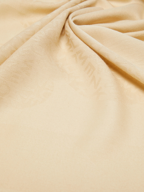 Палантин VALREAS из чистого хлопка с бахромой|Основной цвет:Бежевый|Артикул:2355410132 | Фото 2