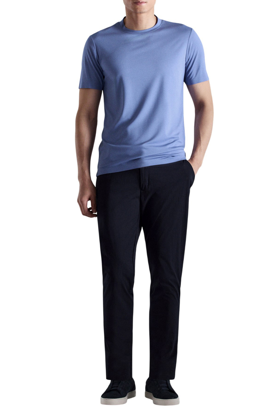 Мужской Mango Man Футболка LAZIO однотонная (цвет ), артикул 27034426 | Фото 2