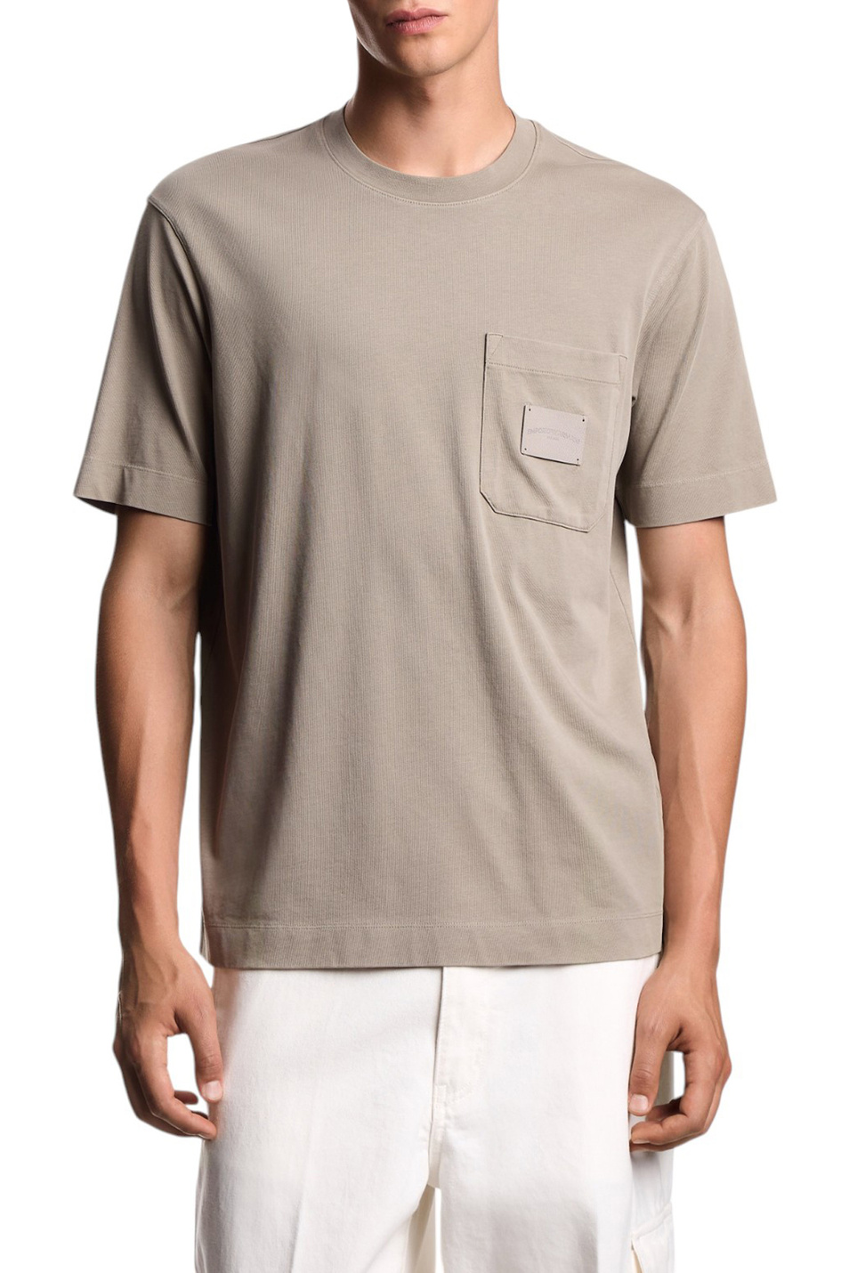 Мужской Emporio Armani Футболка из хлопка (цвет ), артикул EM002722-AF13715 | Фото 3