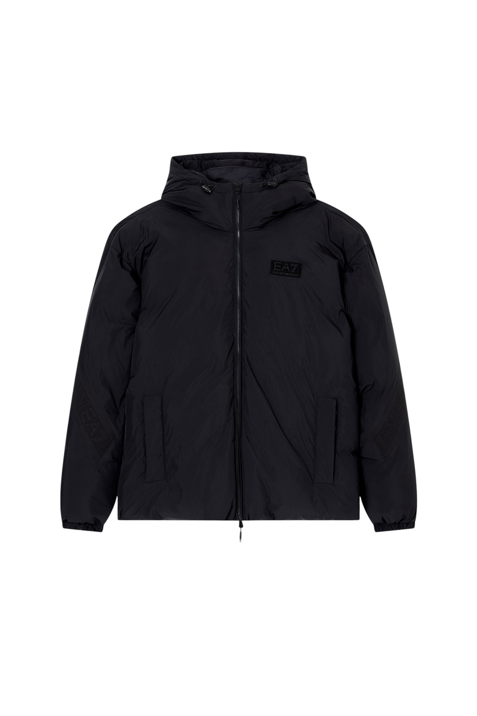 Куртка с логотипом|Основной цвет:Черный Мужской EA7 Куртка с логотипом (цвет ), артикул 7M000699-AF15951 | Фото 1