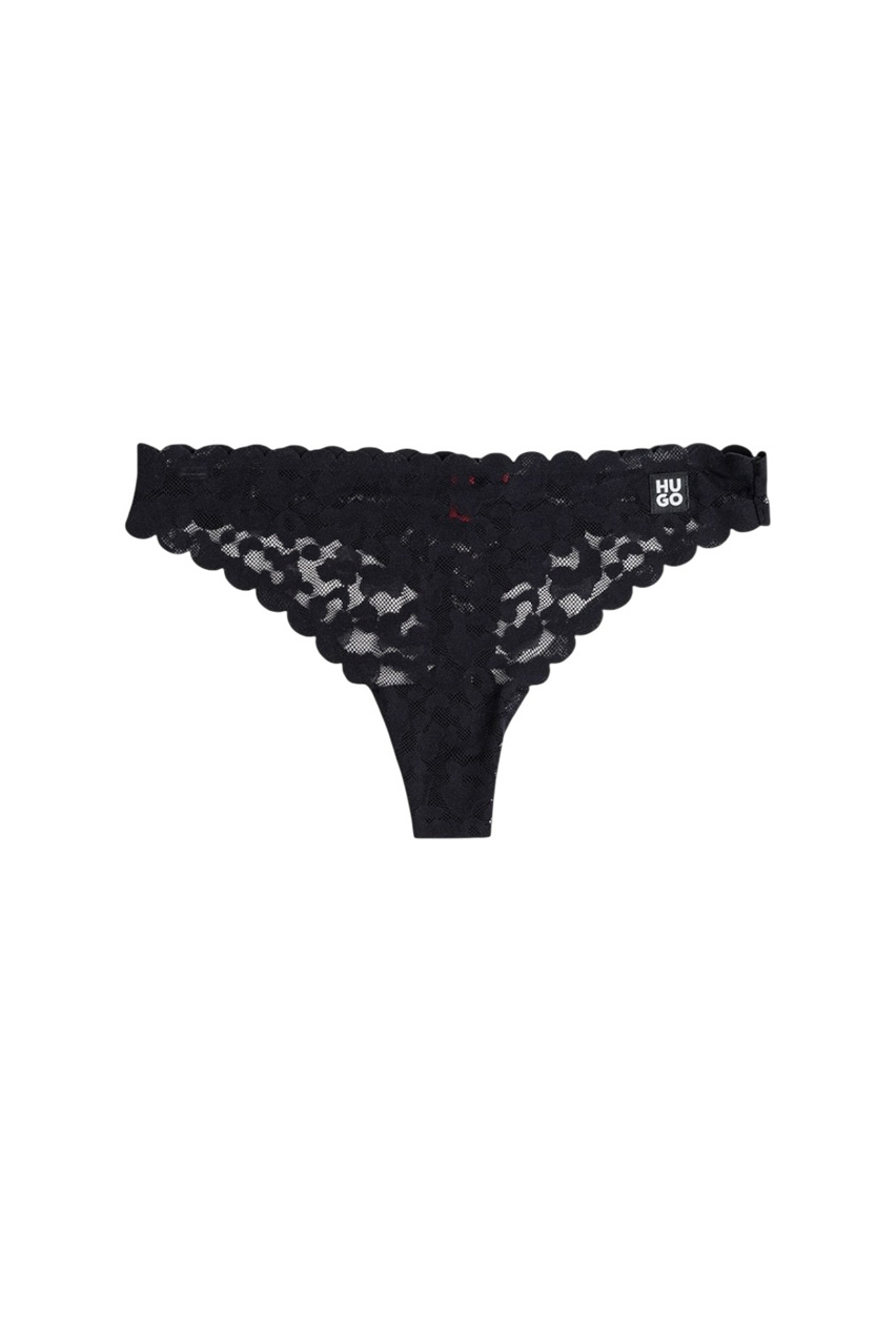 Женский HUGO Трусы-танга с логотипом (цвет ), артикул 50545725 | Фото 1