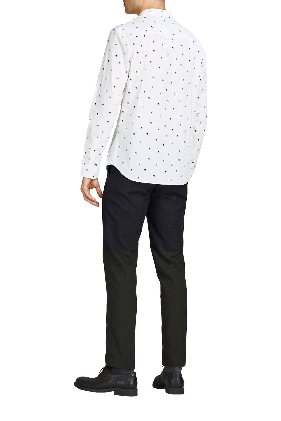 Jack & Jones Рубашка из эластичного хлопка с принтом (цвет ), артикул 12197622 | Фото 4