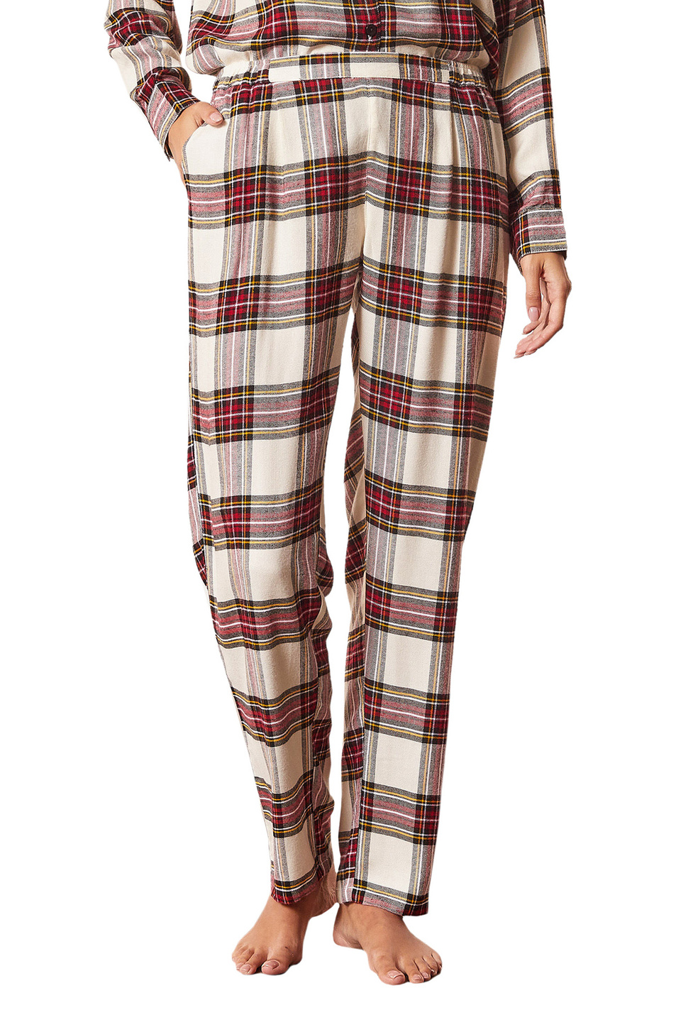 Женский Etam Пижамные брюки TIAM с принтом (цвет ), артикул 6529892 | Фото 1