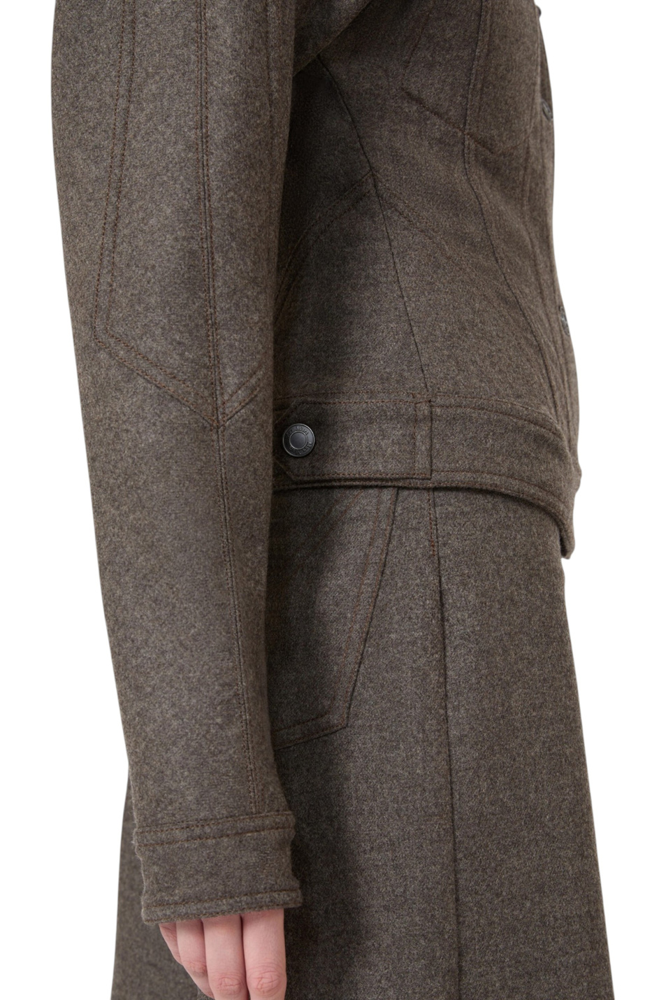 Женский Max Mara Жакет RAPACE из шерсти (цвет ), артикул 2621046233 | Фото 6