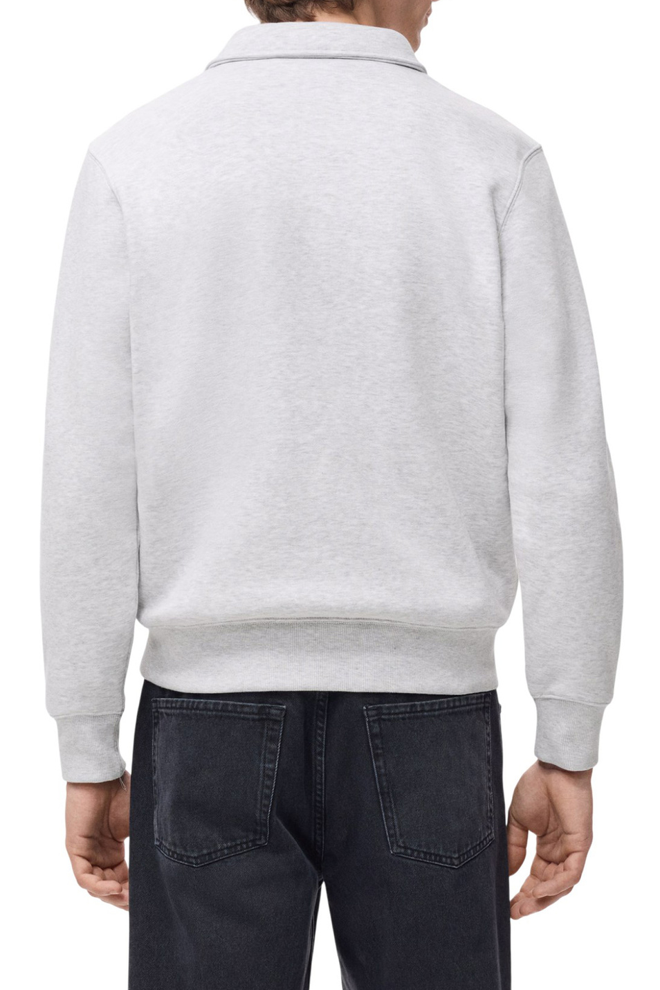 Мужской Mango Man Джемпер-поло BOLA из смесового хлопка (цвет ), артикул 27921262 | Фото 4