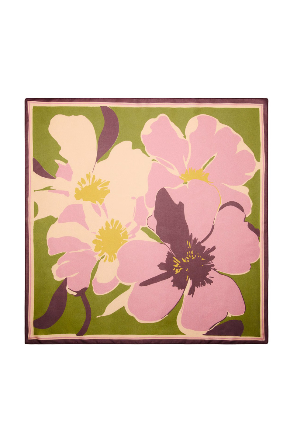 Женский Mango Платок FLORENCE с принтом (цвет ), артикул 27004436 | Фото 1