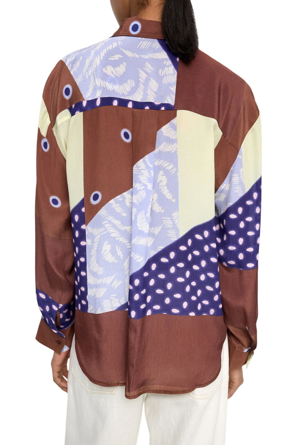 Женский Parfois Рубашка с принтом (цвет ), артикул 244366 | Фото 4