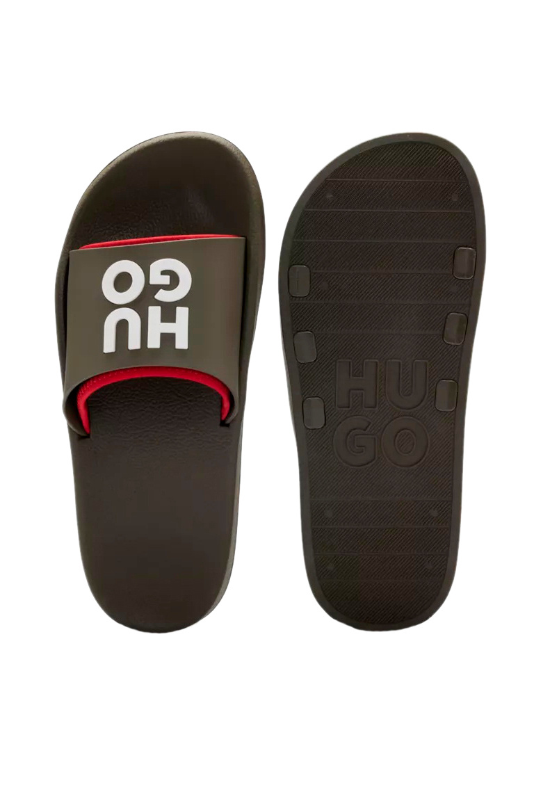 Мужской HUGO Шлепанцы с логотипом (цвет ), артикул 50492920 | Фото 4