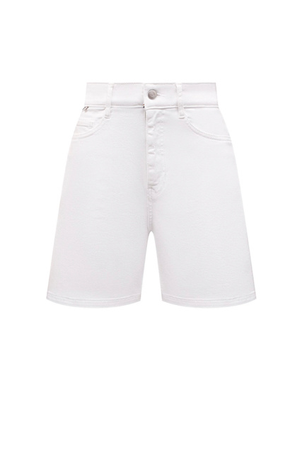 Джинсовые шорты|Основной цвет:Белый|Артикул:50469209 | Фото 1