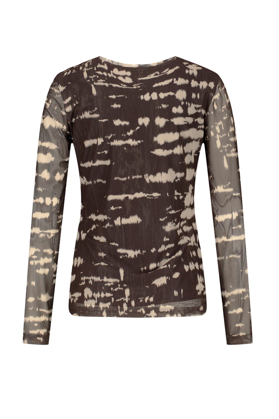 Женский Gerry Weber Джемпер с принтом и прозрачными рукавами (цвет ), артикул 870255-35026 | Фото 2