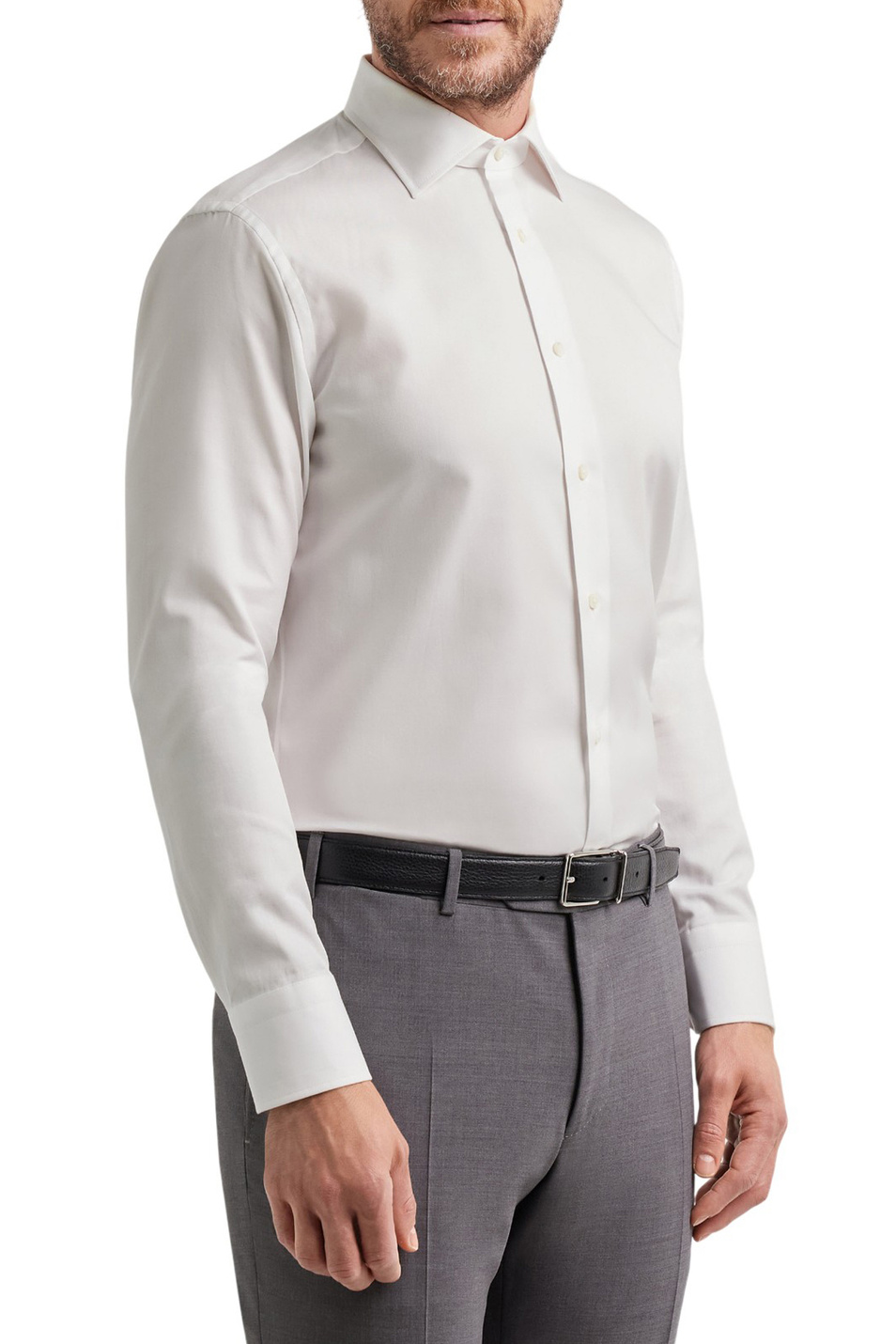 Мужской Canali Рубашка из хлопка (цвет ), артикул CCL7018GA60135 | Фото 3