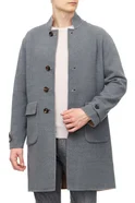 Мужской Eleventy Пальто из чистой шерсти с накладными карманами (цвет ), артикул F75CAPF04-TES0F014 | Фото 3