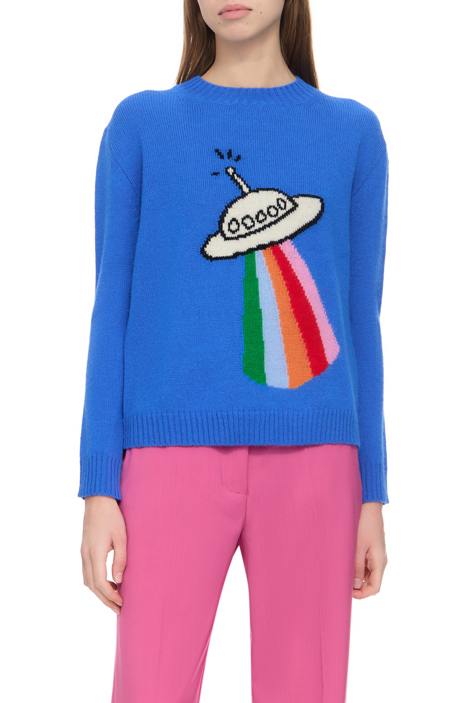 Женский Weekend Max Mara Джемпер TOSCANA из смесовой пряжи альпаки (цвет ), артикул 2353662139 | Фото 1