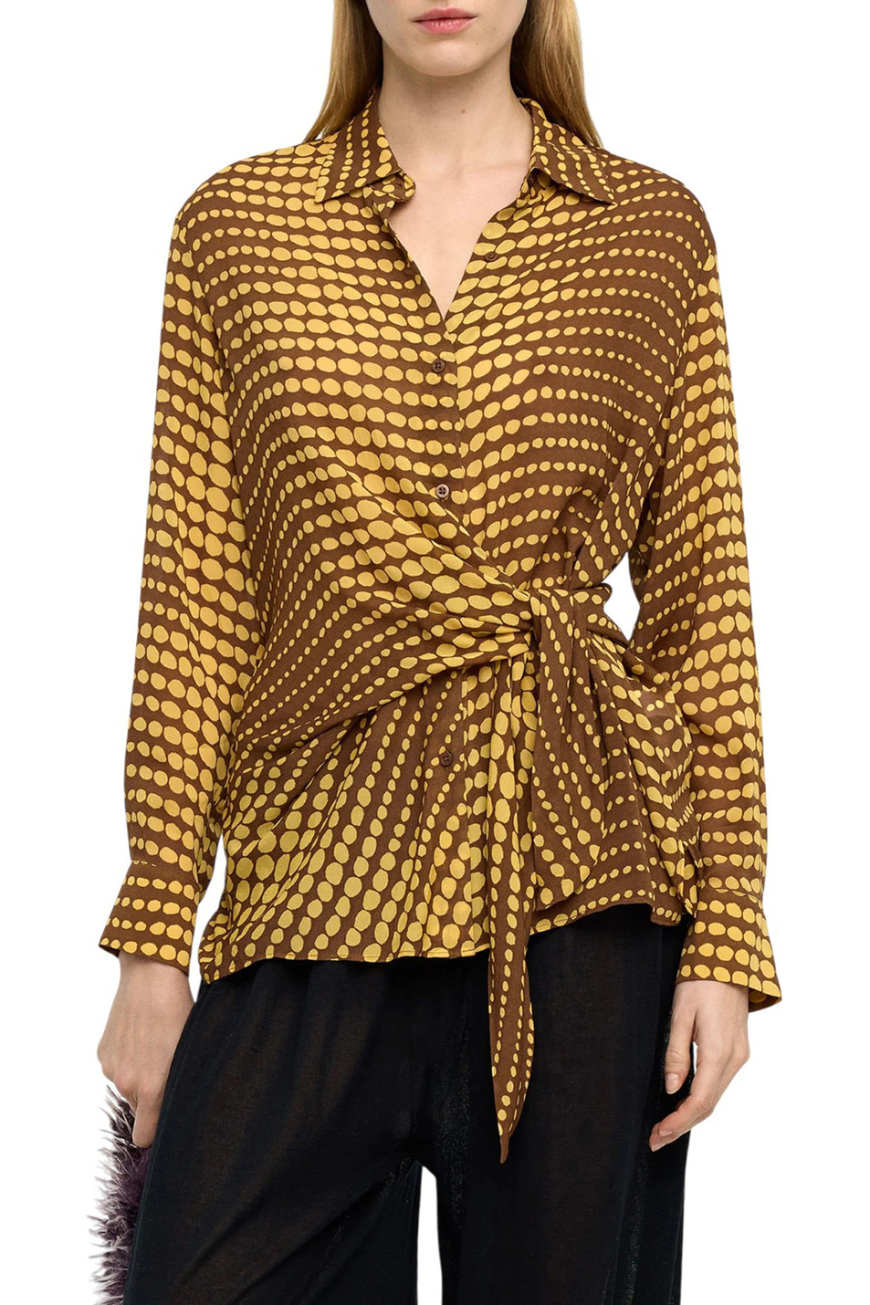 Женский Parfois Рубашка с принтом (цвет ), артикул 244302 | Фото 3