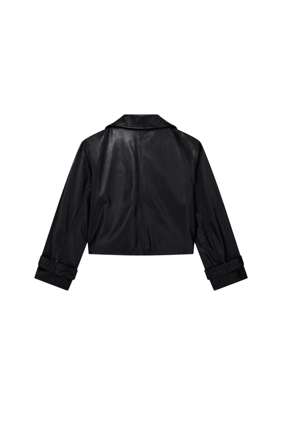 Куртка из натуральной кожи|Основной цвет:Черный Женский Armani Exchange Куртка из натуральной кожи (цвет ), артикул XW002438-AF25764 | Фото 2