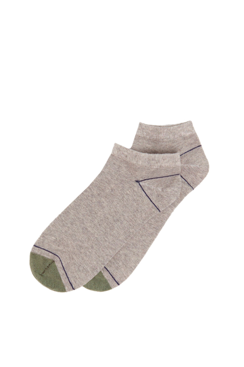 Носки из смесового хлопка|Основной цвет:Серый|Артикул:0655918 | Фото 1
