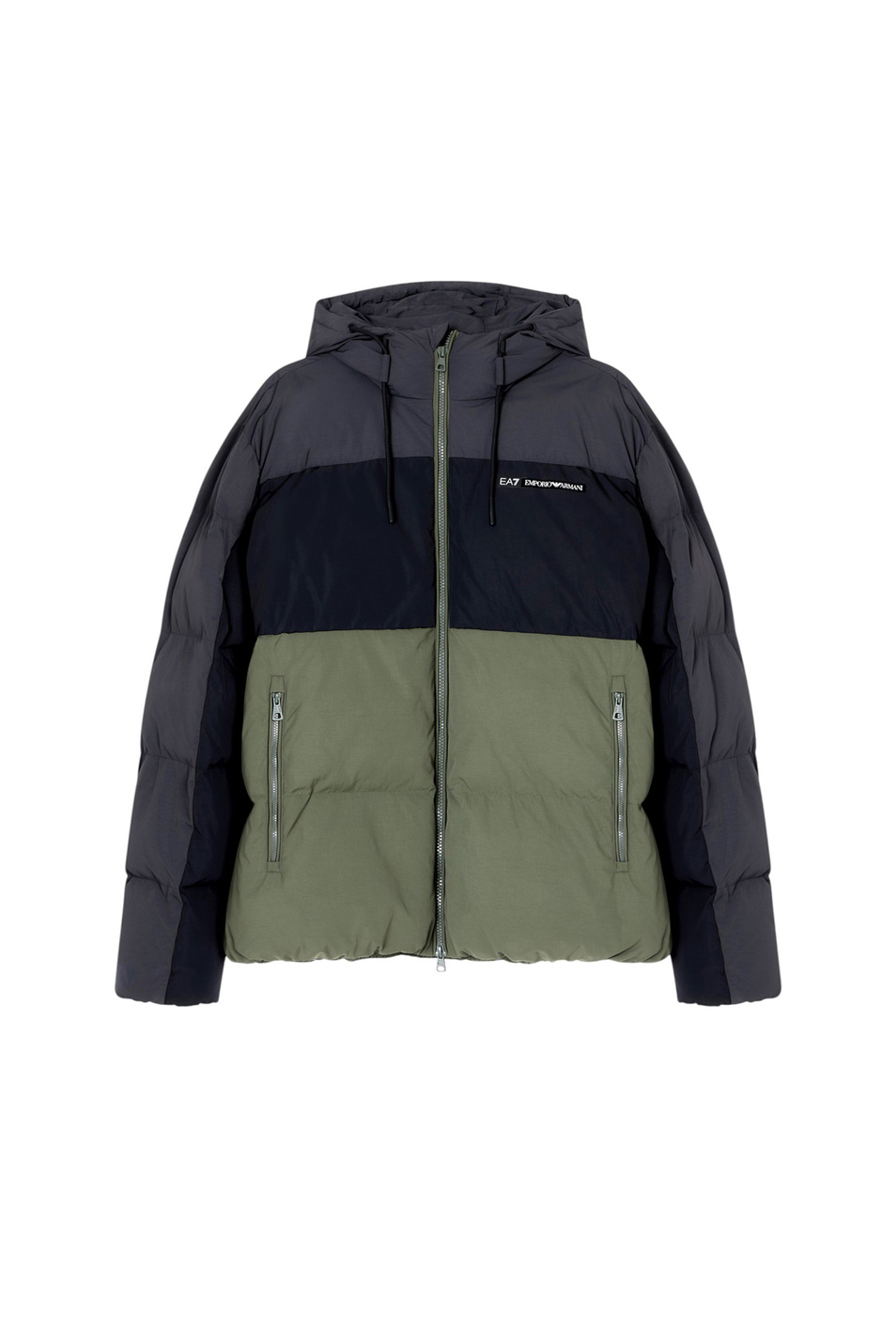 Мужской EA7 Куртка стеганая с логотипом (цвет ), артикул 7M000946-AF13190 | Фото 1