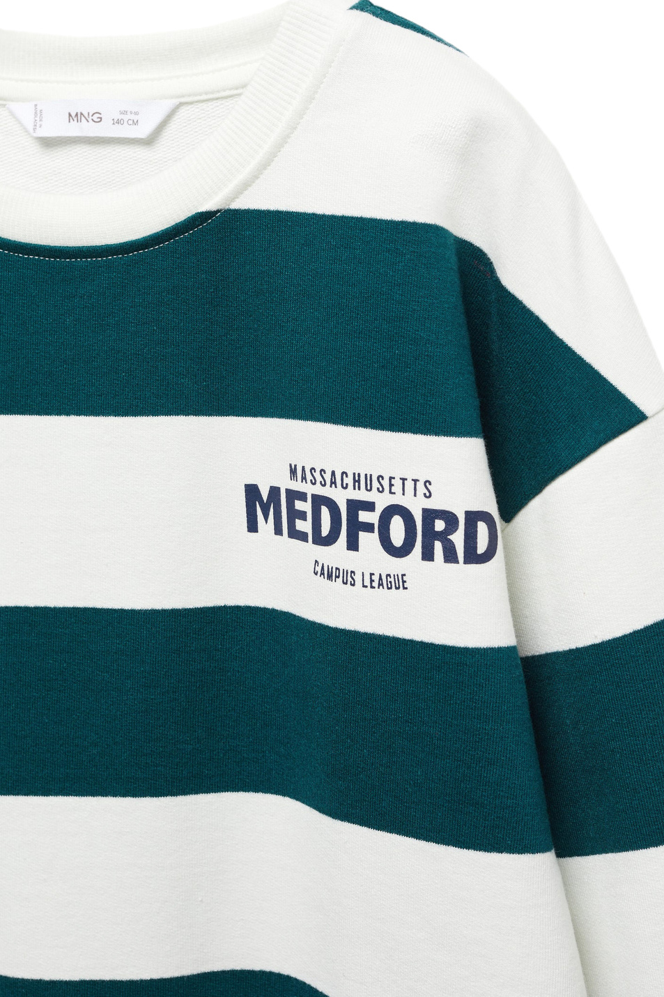 Мальчикам Mango Kids Свитшот MEDFORD из натурального хлопка (цвет ), артикул 57004010 | Фото 3